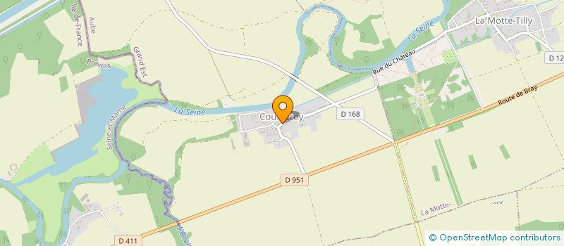 localisation de l'entreprise SOCIETE CIVILE HORIZON DIGUE INVESTISSEMENTS  COURCEROY