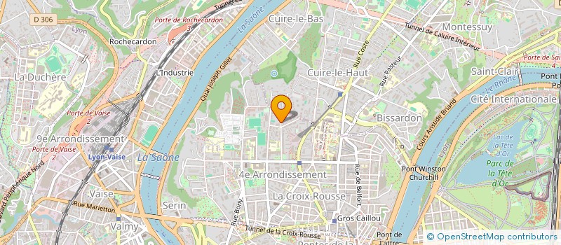 localisation de l'entreprise SOCIETE CIVILE HSP  LYON