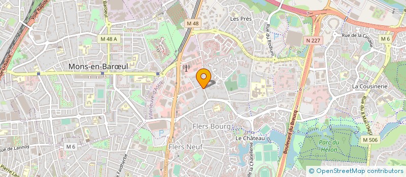 localisation de l'entreprise SOCIETE CIVILE HUDERV  VILLENEUVE-D'ASCQ
