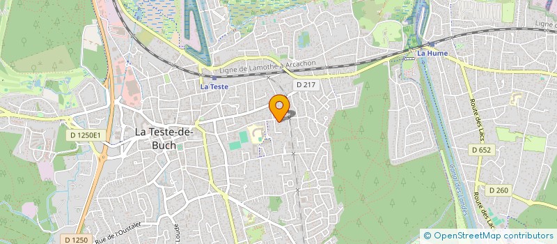 localisation de l'entreprise SOCIETE CIVILE IDEES DU FERRET à LA TESTE-DE-BUCH
