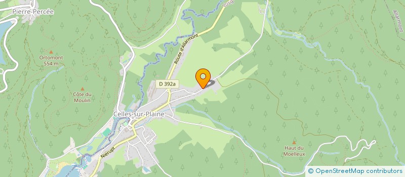 localisation de l'entreprise SOCIETE CIVILE ILIAN  CELLES-SUR-PLAINE