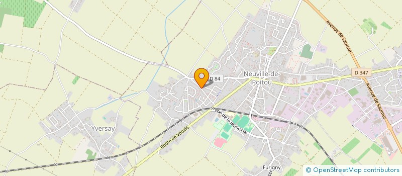 localisation de l'entreprise SOCIETE CIVILE IMMMOBILIERE DE LA DROUILLE-VIVIEN  NEUVILLE-DE-POITOU