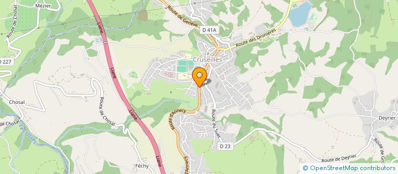 localisation de l'entreprise SOCIETE CIVILE IMMMOBILIERE PICWIK  CRUSEILLES