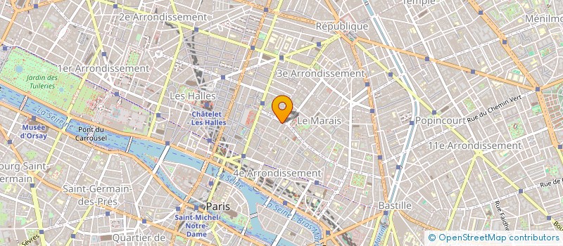 localisation de l'entreprise SOCIETE CIVILE IMMO 13 RUE D'ORAN  PARIS