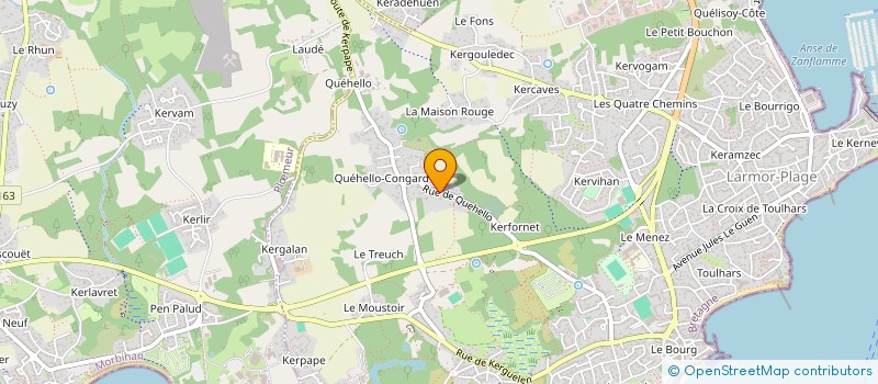 localisation de l'entreprise SOCIETE CIVILE IMMO STYVEL  LARMOR-PLAGE