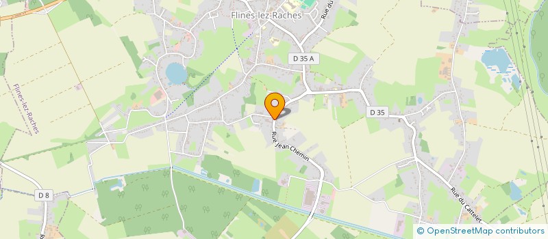 localisation de l'entreprise SOCIETE CIVILE IMMOBIIERE ARCILIANE  FLINES-LEZ-RACHES