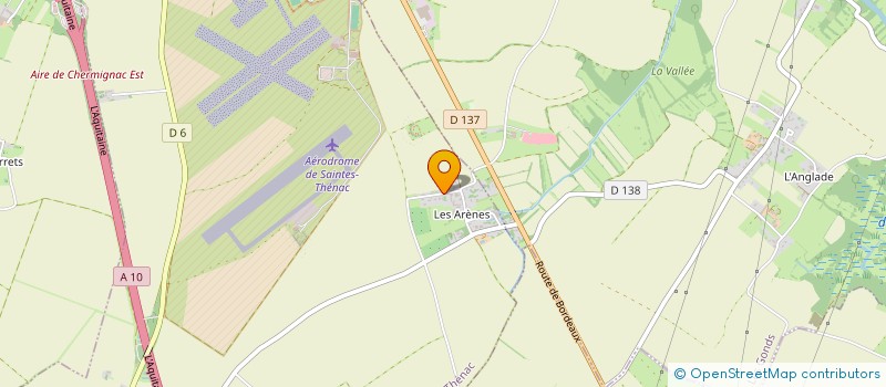 localisation de l'entreprise SOCIETE CIVILE IMMOBIIERE DU CHEMIN BLANC  THENAC