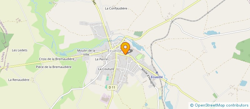 localisation de l'entreprise SOCIETE CIVILE IMMOBIL GUILLET SAUGER à ECUEILLE