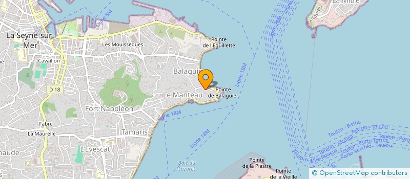 localisation de l'entreprise SOCIETE CIVILE IMMOBILERE LES BARRY à LA SEYNE SUR MER
