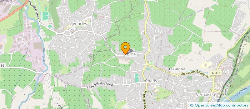 localisation de l'entreprise SOCIETE CIVILE IMMOBILERE LESPARKLY  CHARLY