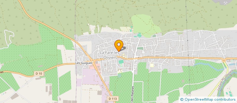 localisation de l'entreprise SOCIETE CIVILE IMMOBILERE PEDM  LA FARE-LES-OLIVIERS