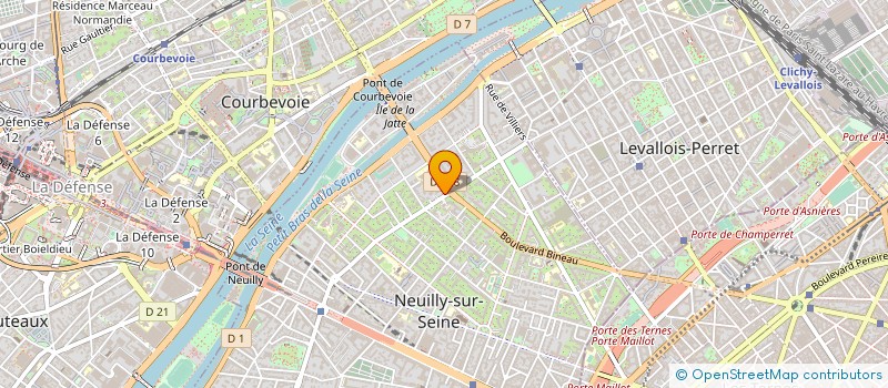 localisation de l'entreprise SOCIETE CIVILE IMMOBILERE UPSTATE à NEUILLY-SUR-SEINE