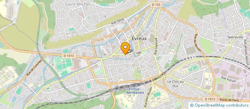 localisation de l'entreprise SOCIETE CIVILE IMMOBILERE VEGA  EVREUX