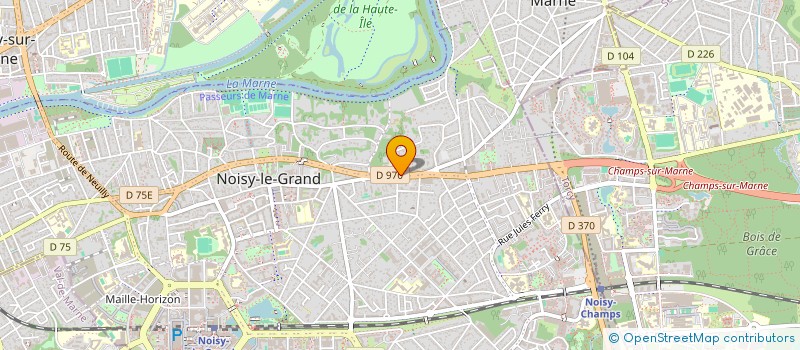 localisation de l'entreprise SOCIETE CIVILE IMMOBILI7RE ACE IMMO  NOISY-LE-GRAND