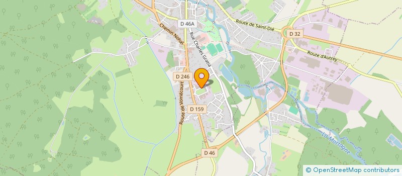 localisation de l'entreprise SOCIETE CIVILE IMMOBILIER AB  RAMBERVILLERS