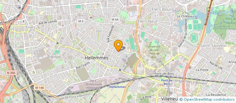 localisation de l'entreprise SOCIETE CIVILE IMMOBILIER BREIZHPILLOW ET PAR ABREVIATION SCI BREIZHPILLOW à LILLE