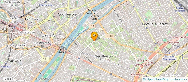 localisation de l'entreprise SOCIETE CIVILE IMMOBILIER CITADELLE PAR ABREVIATION 'SCI CITADELLE' à NEUILLY-SUR-SEINE
