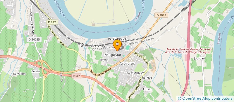 localisation de l'entreprise SOCIETE CIVILE IMMOBILIER COMBES-FOISSY  ARVEYRES