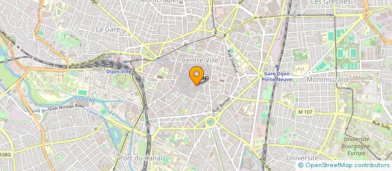 localisation de l'entreprise SOCIETE CIVILE IMMOBILIER COVI à DIJON