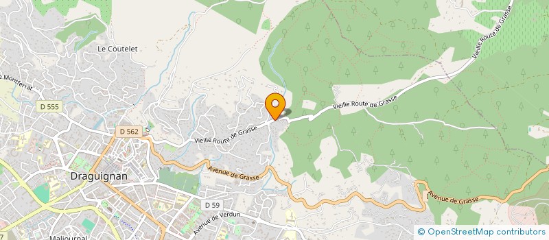 localisation de l'entreprise SOCIETE CIVILE IMMOBILIER LYRIC  DRAGUIGNAN