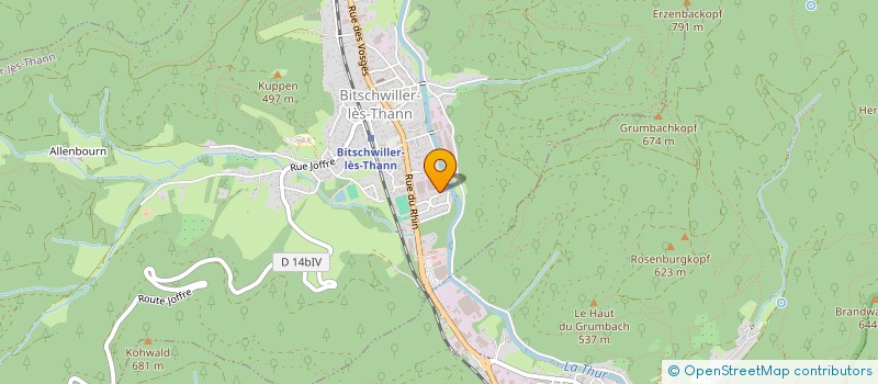 localisation de l'entreprise SOCIETE CIVILE IMMOBILIER MAS RACHLINE  BITSCHWILLER-LES-THANN