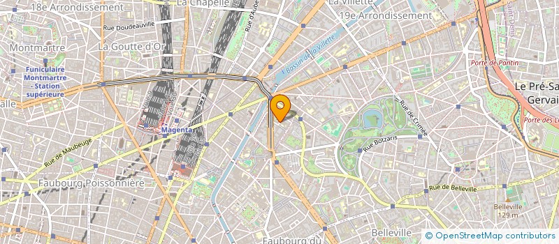 localisation de l'entreprise SOCIETE CIVILE IMMOBILIER SAINT DENIS  PARIS