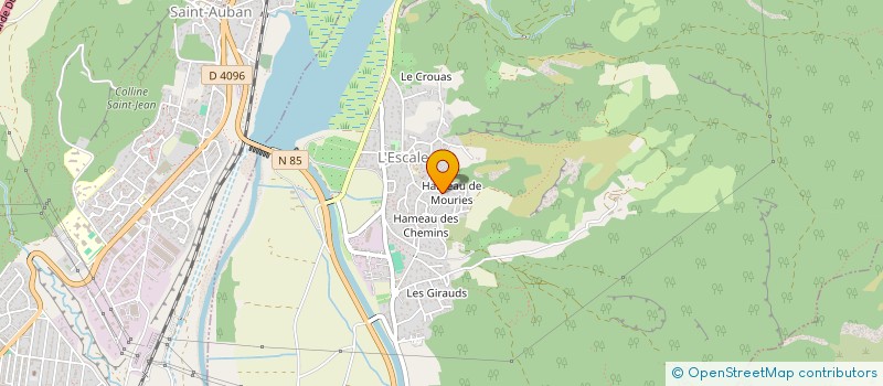 localisation de l'entreprise SOCIETE CIVILE IMMOBILIER SMB  CHATEAU-ARNOUX-SAINT-AUBAN