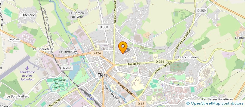 localisation de l'entreprise SOCIETE CIVILE IMMOBILIERE 10 PARIS à FLERS