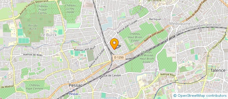 localisation de l'entreprise SOCIETE CIVILE IMMOBILIERE 114 BAGATELLE  PESSAC