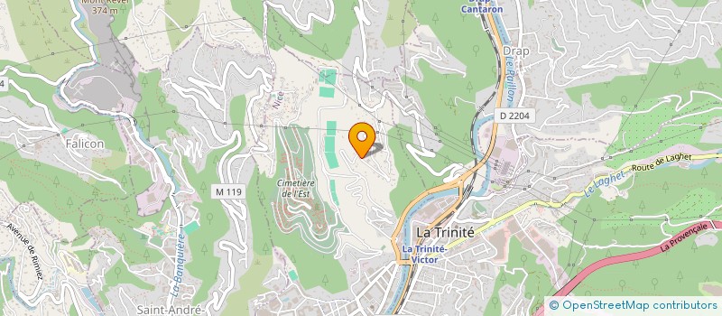 localisation de l'entreprise SOCIETE CIVILE IMMOBILIERE 116 LAUVETTE à NICE
