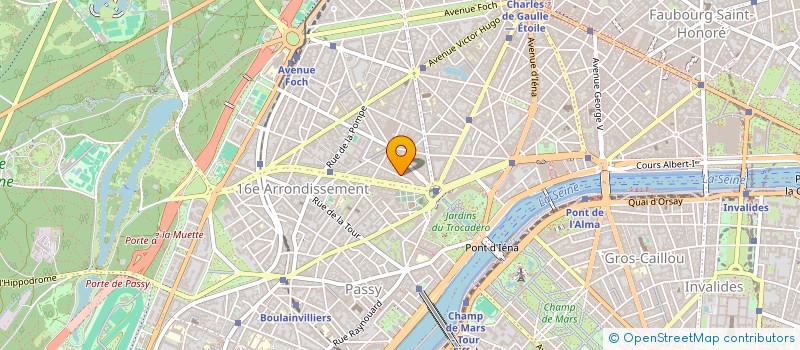 localisation de l'entreprise SOCIETE CIVILE IMMOBILIERE 16-16  PARIS