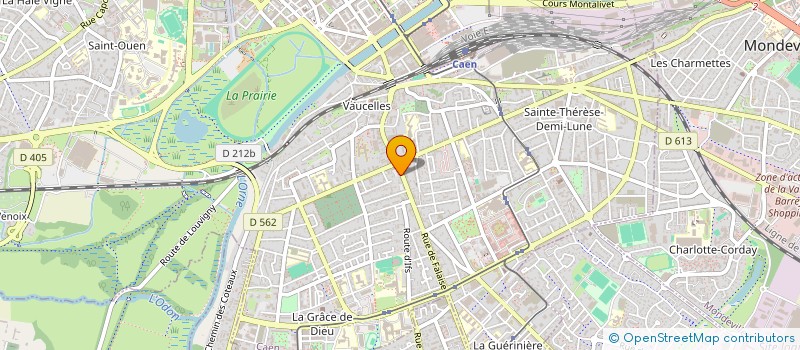 localisation de l'entreprise SOCIETE CIVILE IMMOBILIERE 18 SAVORGNAN DE BRAZZA à CAEN