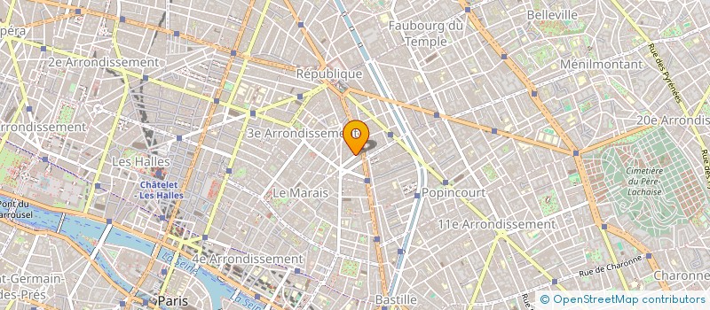 localisation de l'entreprise SOCIETE CIVILE IMMOBILIERE 19 RDFC  PARIS