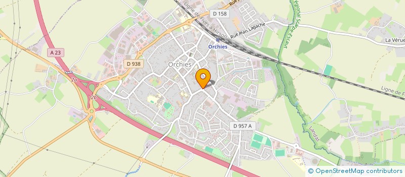 localisation de l'entreprise SOCIETE CIVILE IMMOBILIERE 2 BIS RUE RAVIART  ORCHIES