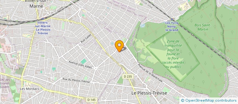 localisation de l'entreprise SOCIETE CIVILE IMMOBILIERE 2 DF IMMO  LE PLESSIS-TREVISE