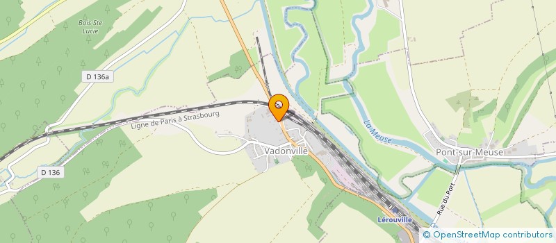 localisation de l'entreprise SOCIETE CIVILE IMMOBILIERE 2(HBC) à VADONVILLE