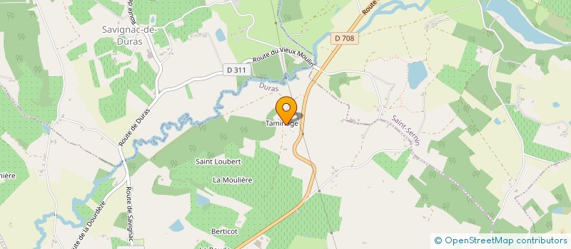 localisation de l'entreprise SOCIETE CIVILE IMMOBILIERE 2.S.F.C.  DURAS