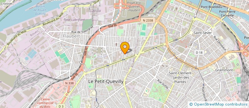 localisation de l'entreprise SOCIETE CIVILE IMMOBILIERE 2 VACHEY à LE PETIT-QUEVILLY