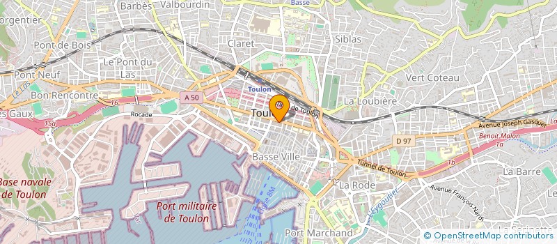 localisation de l'entreprise SOCIETE CIVILE IMMOBILIERE 21 STRASBOURG  TOULON