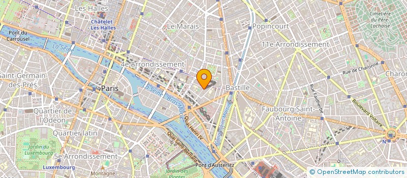 localisation de l'entreprise SOCIETE CIVILE IMMOBILIERE 28 BASTILLE  PARIS