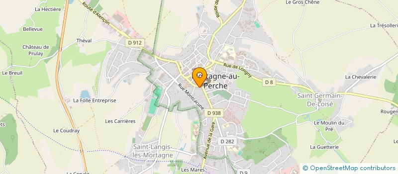 localisation de l'entreprise SOCIETE CIVILE IMMOBILIERE 28 SAINTE CROIX à MORTAGNE-AU-PERCHE