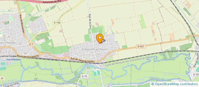 localisation de l'entreprise SOCIETE CIVILE IMMOBILIERE 2CNL  KIENHEIM