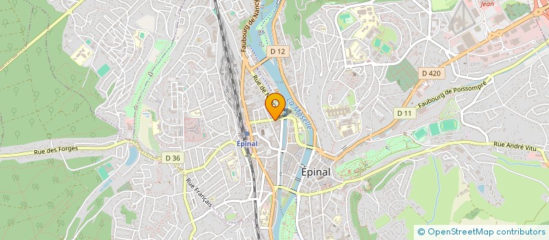 localisation de l'entreprise SOCIETE CIVILE IMMOBILIERE 2FSH à EPINAL