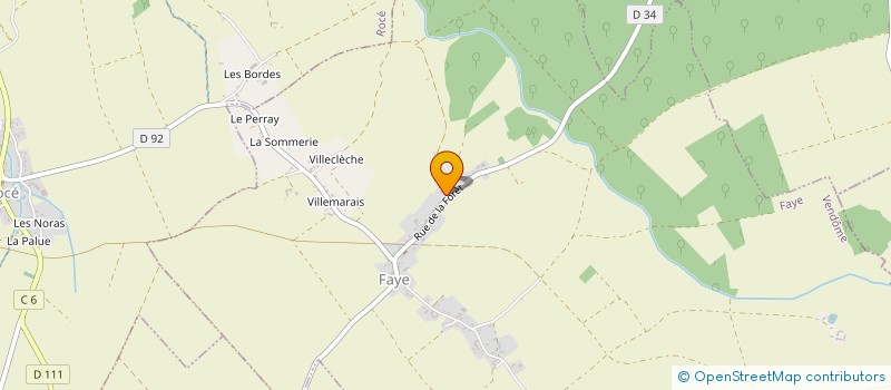 localisation de l'entreprise SOCIETE CIVILE IMMOBILIERE 2GRATTERY  FAYE