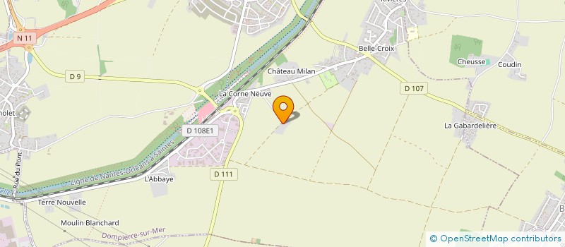 localisation de l'entreprise SOCIETE CIVILE IMMOBILIERE 2M  DOMPIERRE-SUR-MER