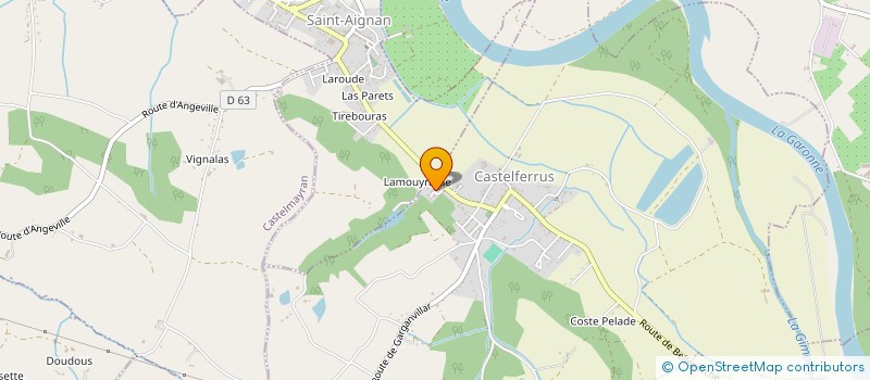 localisation de l'entreprise SOCIETE CIVILE IMMOBILIERE 2MJS IMMO  CASTELFERRUS