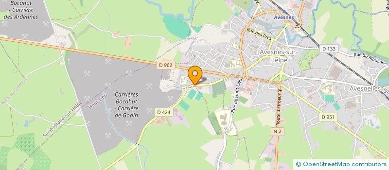 localisation de l'entreprise SOCIETE CIVILE IMMOBILIERE 3.C.F  HAUT-LIEU