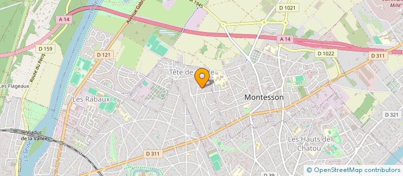 localisation de l'entreprise SOCIETE CIVILE IMMOBILIERE 3 CLOSERIE  CHATOU