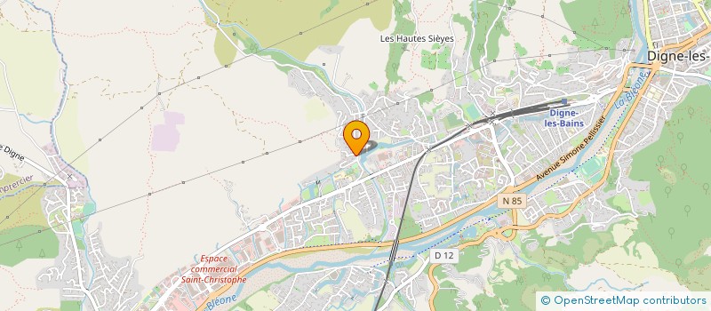 localisation de l'entreprise SOCIETE CIVILE IMMOBILIERE 3 F à DIGNE-LES-BAINS