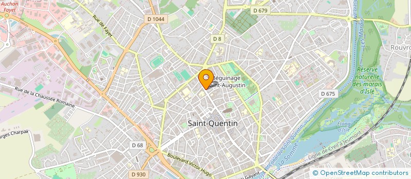 localisation de l'entreprise SOCIETE CIVILE IMMOBILIERE 3 G à SAINT-QUENTIN